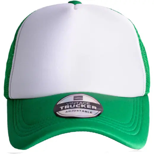 Vintage Trucker Two-Tone Cap