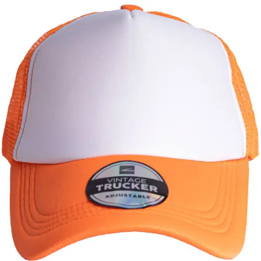 Vintage Trucker Two-Tone Cap