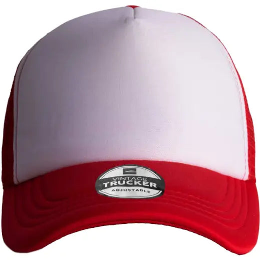 Vintage Trucker Two-Tone Cap