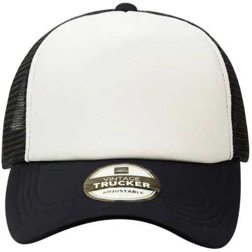 Vintage Trucker Two-Tone Cap